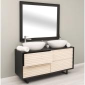 festett fekete modern duplamosdos tomorfa furdo furdoszoba butor mosdoszekreny natur fa szines szankotalp ajtos.jpg